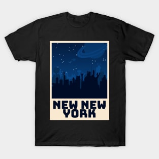 New New York Print Doctor Who T-Shirt